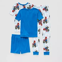 Little & Big Boys 4-pc. Super Mario Pajama Set