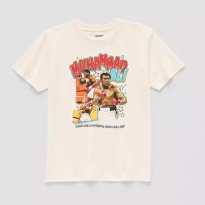 Hope & Wonder Black History Month Boys Short Sleeve 'Muhammad Ali' Graphic T-Shirt