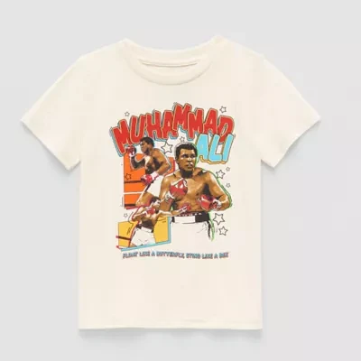 Hope & Wonder Black History Month Toddler Short Sleeve 'Muhammad Ali' Graphic T-Shirt