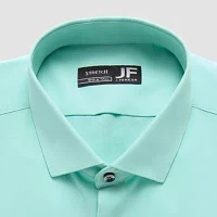 J. Ferrar Big and Tall 360 Stretch Casual Mens Regular Fit Wrinkle Free Long Sleeve Dress Shirt