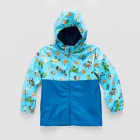 Disney Collection Little & Big Boys Hooded Toy Story Lightweight Raincoat