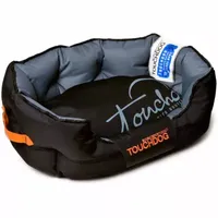 The Pet Life Touchdog Performance-Max Sporty Comfort Cushioned Dog Bed