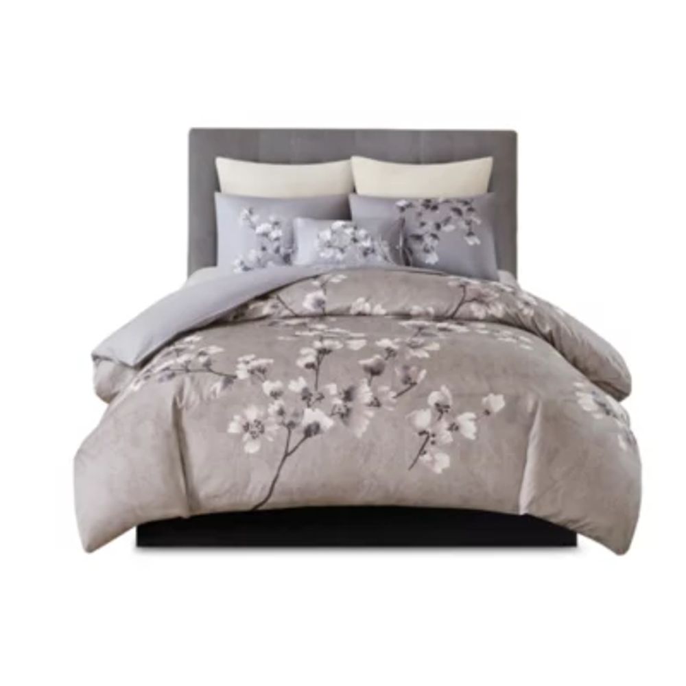 N Natori Sakura Blossom 3-pc. Duvet Cover Set