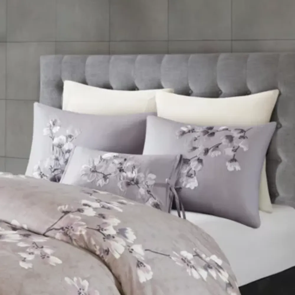 N Natori Sakura Blossom 3-pc. Duvet Cover Set
