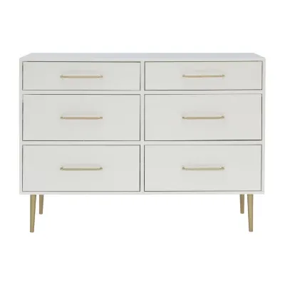 Gipsy Bedroom Collection 6-Drawer Dresser