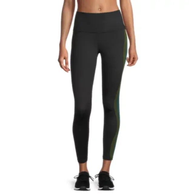 DryMove™ Pocket-detail Capri Sports Leggings - Black - Ladies