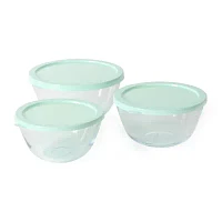 Martha Stewart Summersol  6-pc. Glass Bowls with Lids