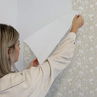 Tempaper Otomi Dove Peel & Stick Wallpaper