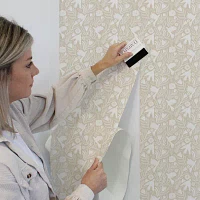 Tempaper Otomi Dove Peel & Stick Wallpaper