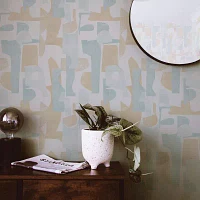 Tempaper Geo Composition Peel & Stick Wallpaper