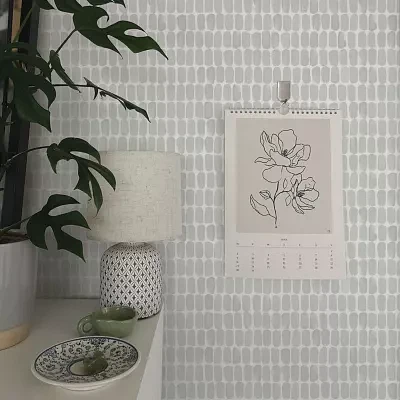 Tempaper Painted Dash Peel & Stick Wallpaper