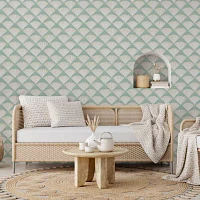 Tempaper Deco Shell Peel & Stick Wallpaper