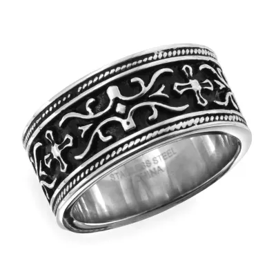 10MM Stainless Steel Wedding Band