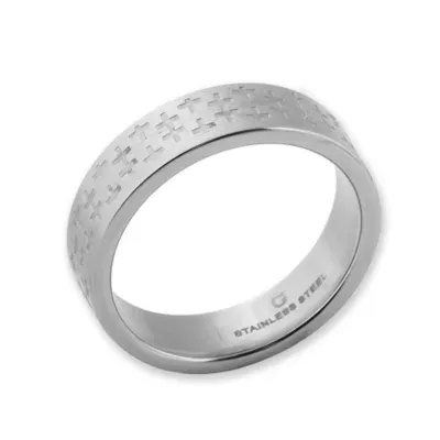 6MM Stainless Steel Wedding Band