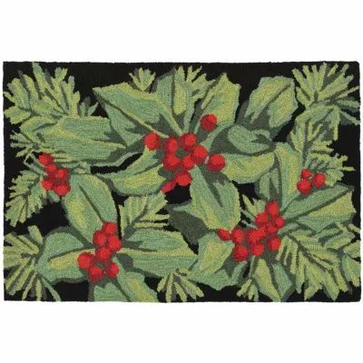 Liora Manne Frontporch Hollyberries Indoor/OutdoorRug