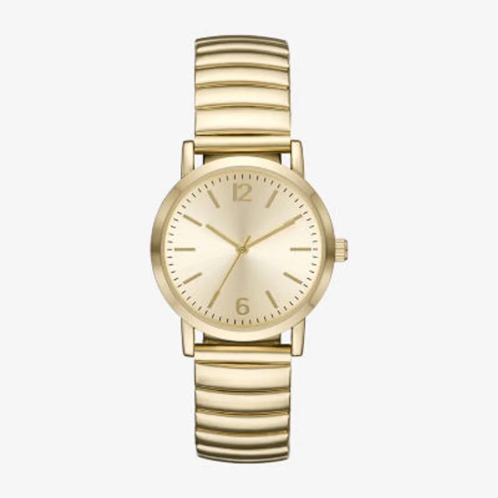 Opp Womens Gold Tone Stainless Steel Expansion Watch Fmdjo198