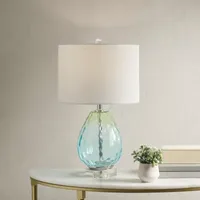 Urban Habitat Borel Omebre Glass Table Lamp