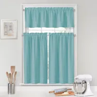 Vue Kingsbury 2-pc. Rod Pocket Window Tier