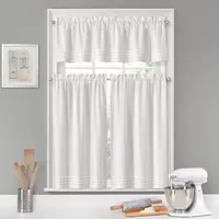 Vue Kingsbury 2-pc. Rod Pocket Window Tier