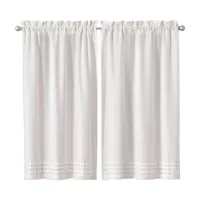 Vue Kingsbury 2-pc. Rod Pocket Window Tier