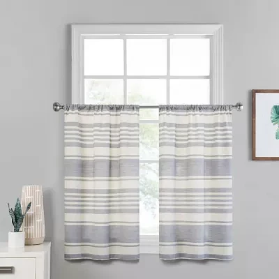 Vue Vinstra 2-pc. Rod Pocket Window Tier