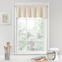 Vue Kingsbury Rod Pocket Tailored Valance