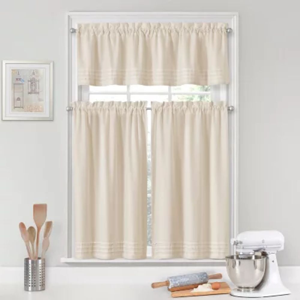 Vue Kingsbury Rod Pocket Tailored Valance