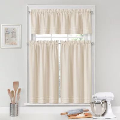 Vue Kingsbury Rod Pocket Tailored Valance