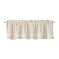 Vue Kingsbury Rod Pocket Tailored Valance