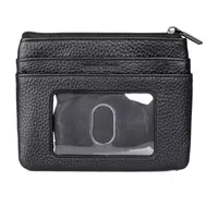 J. Buxton Solid Pebble Coin Case Wallet