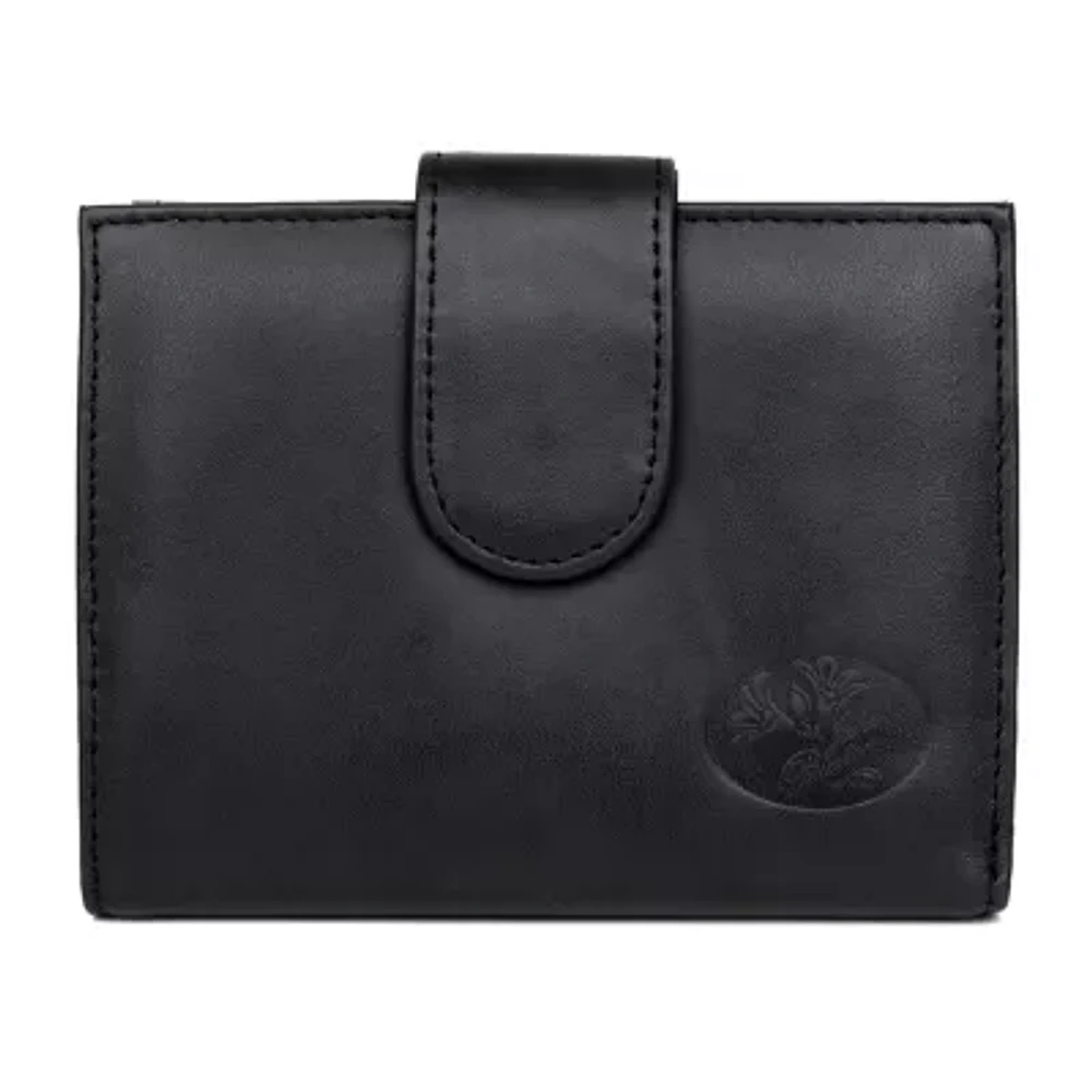 J. Buxton Womens RFID Blocking Indexer Wallet