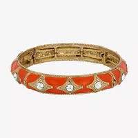 1928 Gold-Tone Stretch Bracelet