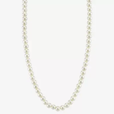 1928 Simulated Pearl Simulated Pearl 18 Inch Bead Beaded Necklace