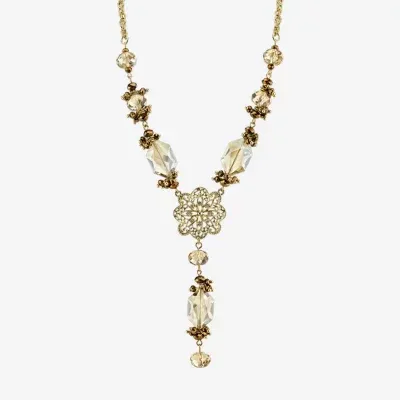 1928 Gold-Tone 16 Inch Rope Y Necklace