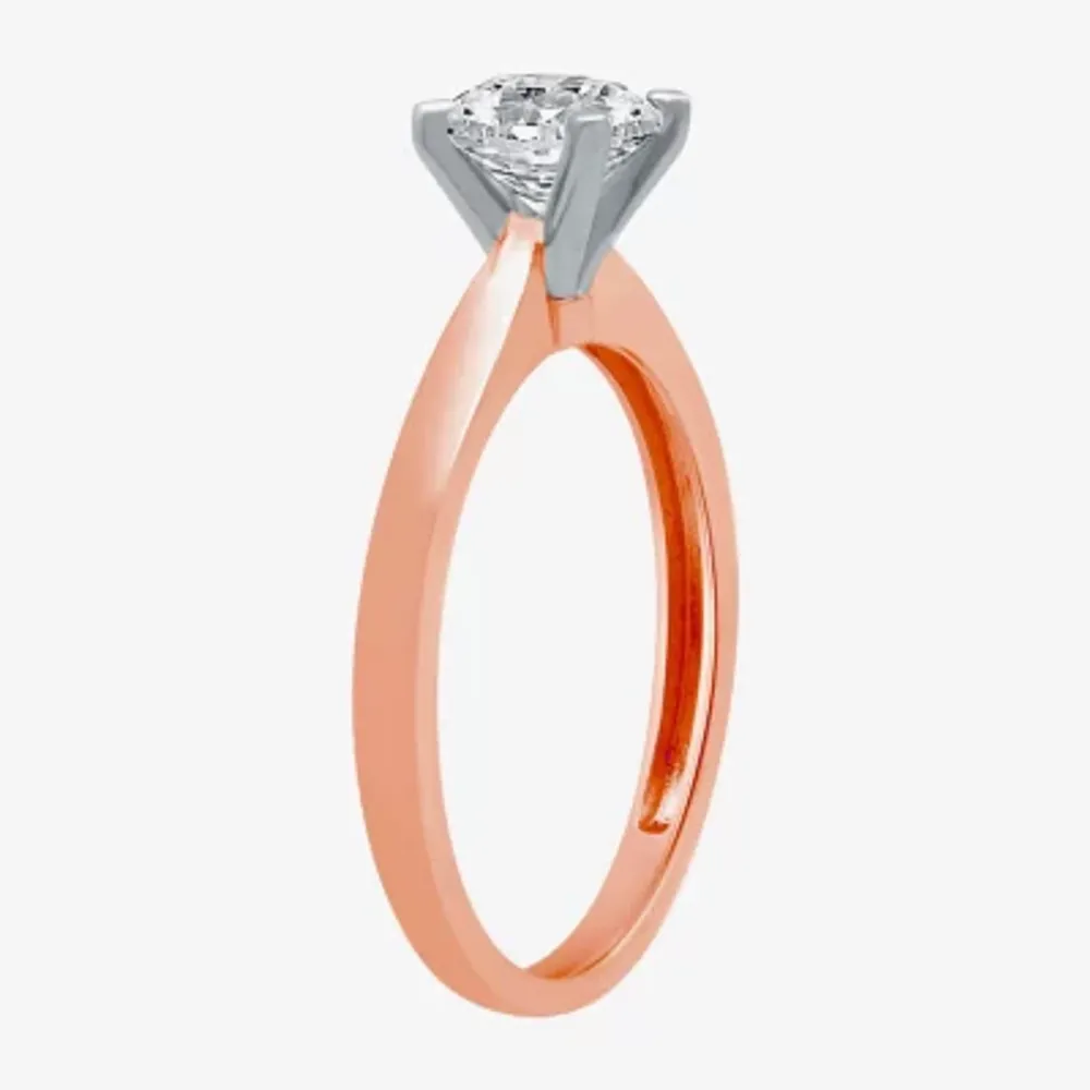1 CT. Lab-Grown (G / SI2) Diamond Round Solitaire Engagement Ring 10K Gold