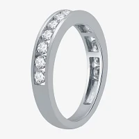 (H-I / I1) 7/8 CT. T.W. Lab Grown White Diamond 10K Gold Wedding Band