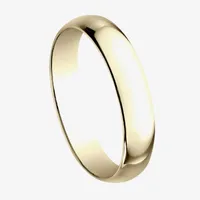 4mm 10K Gold Wedding Band