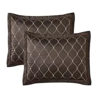 Riverbrook Home Brackley Midweight Embroidered Comforter Set