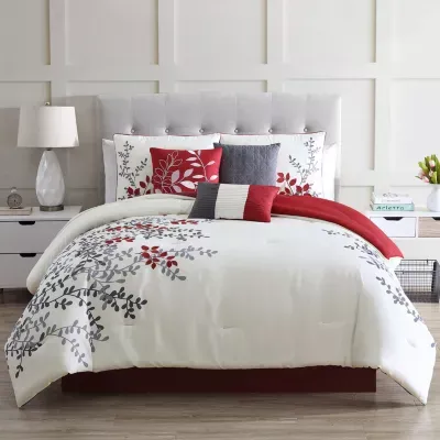 Riverbrook Home Pemberton 7-pc. Midweight Embroidered Comforter Set