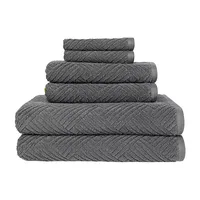 American Dawn Seymour 6-pc. Geometric Bath Towel Set