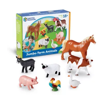 Learning Resources Jumbo Jungle Animals Discovery Toys