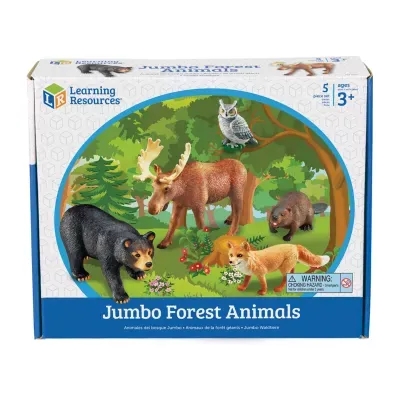 Learning Resources Jumbo Forest Animals Discovery Toys