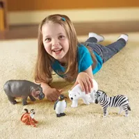 Learning Resources Jumbo Zoo Animals Discovery Toy