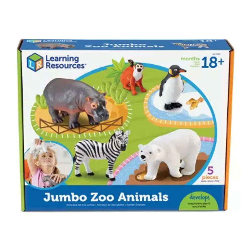 Learning Resources Jumbo Zoo Animals Discovery Toys