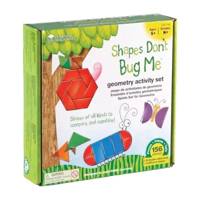 Learning Resources Shapes Don'T Bug Me™ Geometry Activity Set