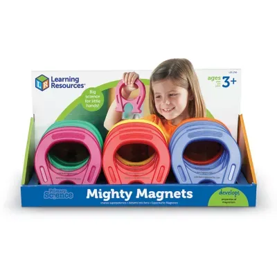 Learning Resources Primary Science 5mighty Magnets Set Of 12 Discovery Toy