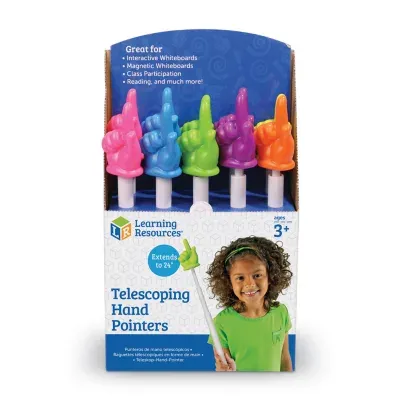 Learning Resources Telescoping Hand Pointers Set Of 10 In Display Discovery Toy