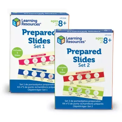 Learning Resources Prepared Slides Bundle Set I N Ii Discovery Toy