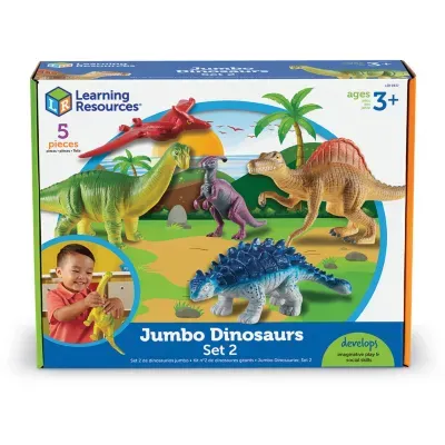 Learning Resources Jumbo Dinosaurs Set 2 Discovery Toy