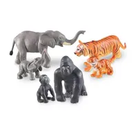 Learning Resources Jumbo Jungle Animals - Mommas And Babies Discovery Toy